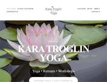 Tablet Screenshot of karatroglin.com
